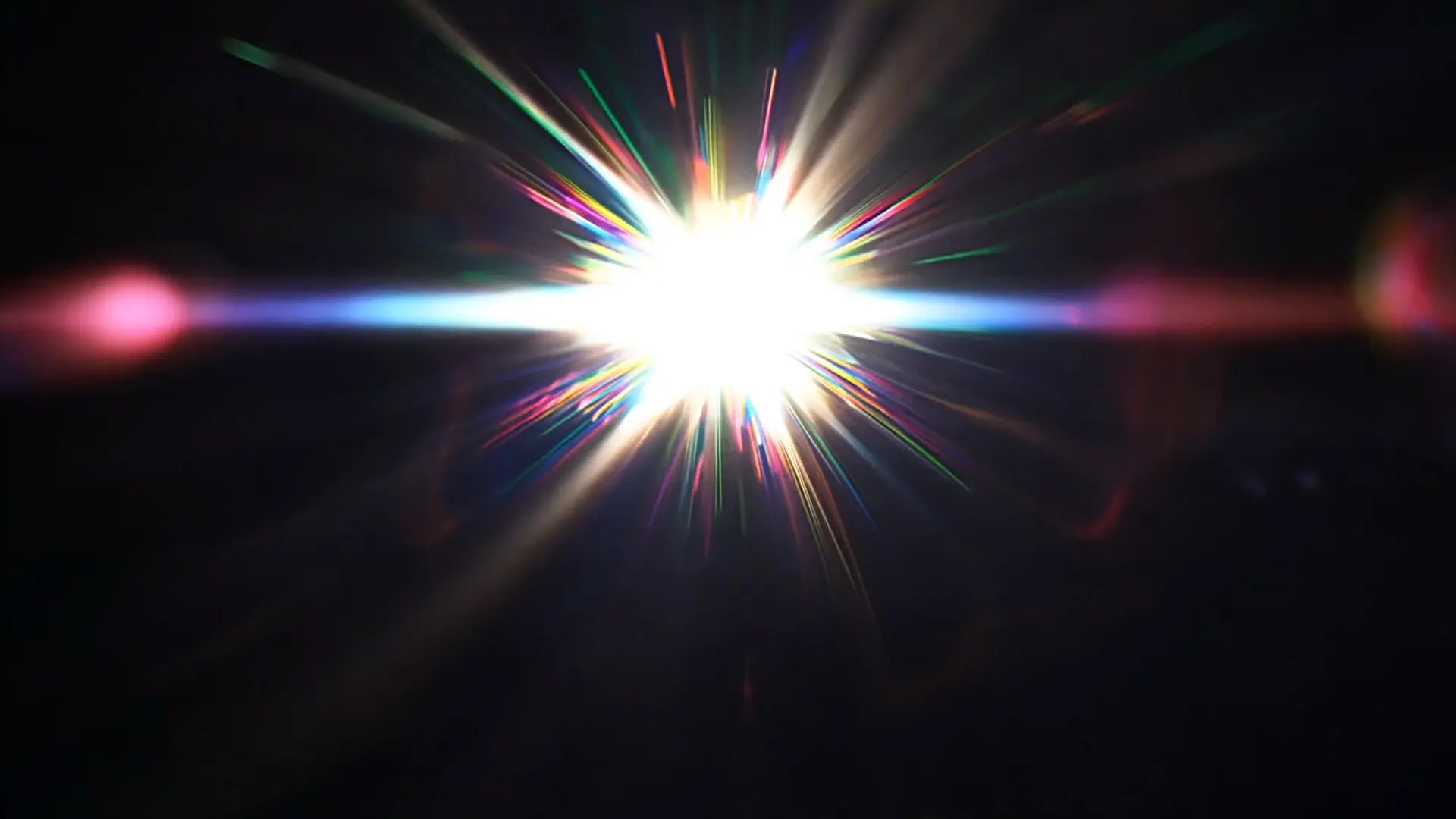 Light Explosion Overlay for Sci-Fi Video Animations